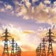Image of High Voltage Tower with Sky Background